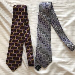 Two Michael Kors ties